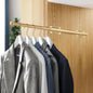 Valet Rod for Closet Pull Out, Standard Retractable closet rod organization rack by VanlonPro