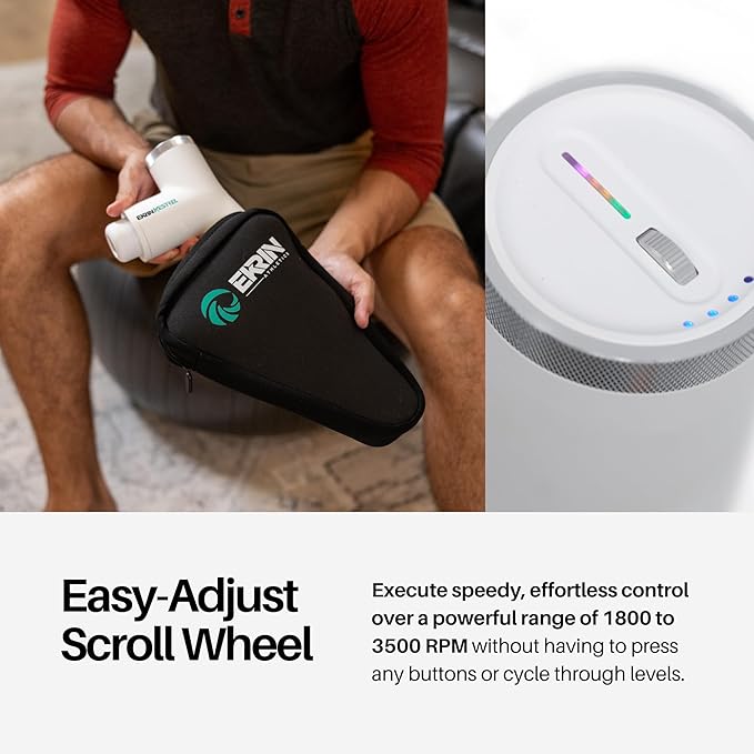 Ekrin Athletics White Kestrel Percussive Massager - Image 4