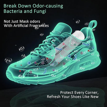 Shoe Deodorizer Rechargeable Ozone Tech Eliminates Odors in All Footwear - Image 2
