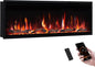 PuraFlame Herman 50 Inch Smart Linear Electric Fireplace by PuraFlame