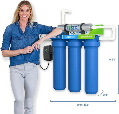 E-3000UV Whole House Salt-Free Water Softener & Filter Combo - Image 8