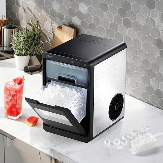 VEVOR Countertop Ice Maker, 44 lbs per Day, Self-Cleaning Portable Machine - Image 8
