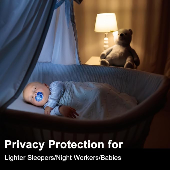 DWCN Blackout Curtains for Living Room, Room Drakening Curtains for Bedroom - Image 6