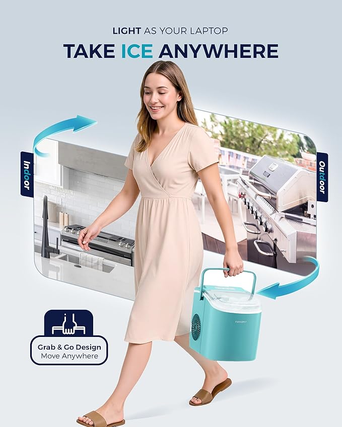 EUHOMY Countertop Ice Maker Machine - Image 4