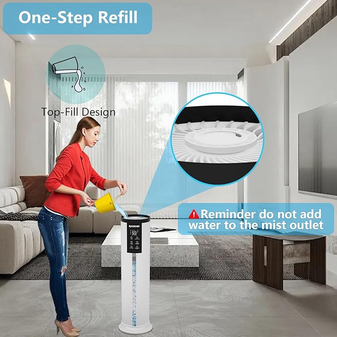 SAYDSI Humidifier, 3.4Gal Smart Humidifier - Image 6