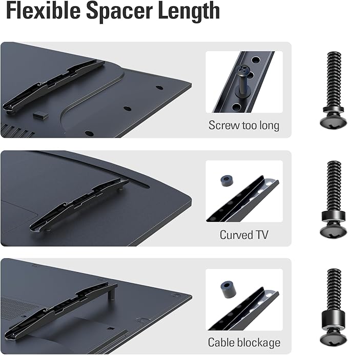 Mounting Dream TV Mounting Hardware TV Mount Screws Kit Comes - Image 4