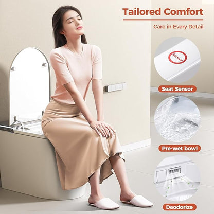 BAYTINA Smart Toilet, One Piece Toilet - Image 6