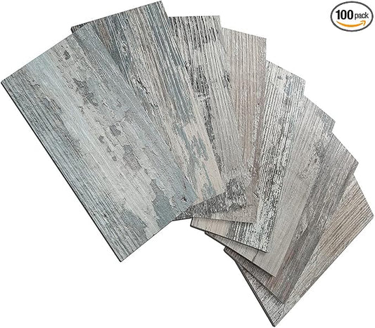 AULIGET 100-Piece Subway Tiles Peel and Stick Backsplash PVC Tile, Laundry Room by AULIGET