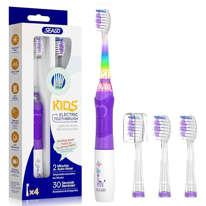 SEAGO Kids Electric Toothbrush by SEAGO