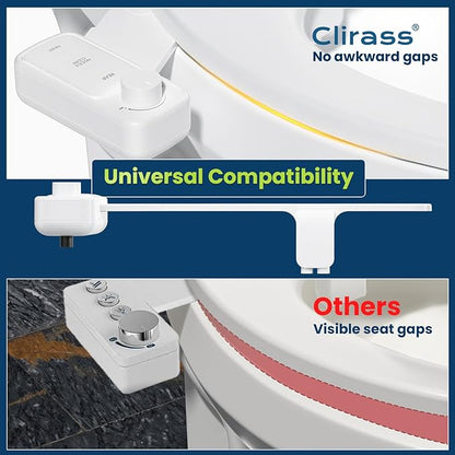 Ultra-Slim Bidet Attachment, Self-Cleaning Dual Nozzle, Accessibility-Enhanced - Image 4