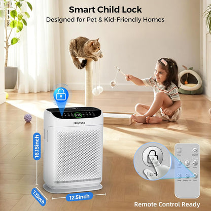 air purifiers for home pets large room up, view 9