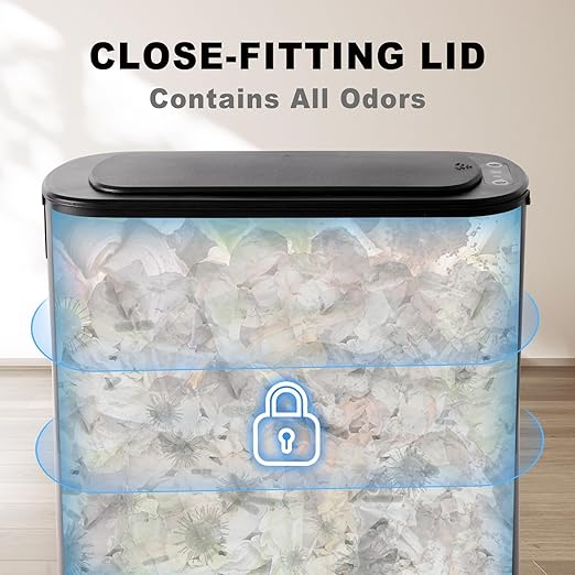 Cesun Motion Sensor Trash Can, 5 Gallon Automatic Bathroom Garbage Can - Image 7