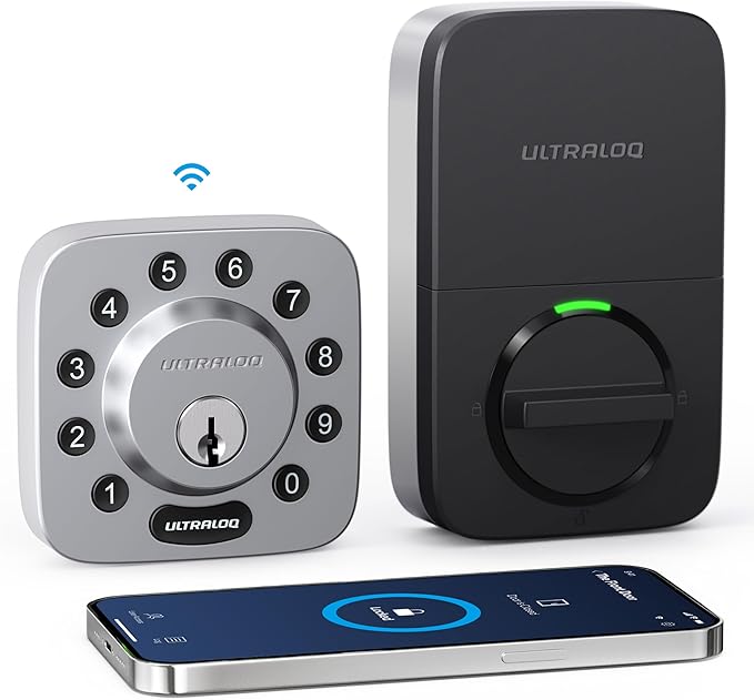 ULTRALOQ U-Bolt WiFi Smart Lock by ULTRALOQOfficialStore