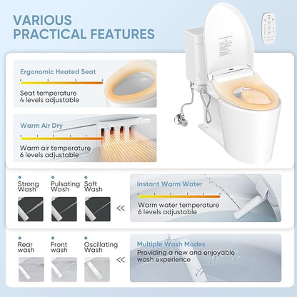 LEIVI Electric Bidet Toilet Seat - Image 2