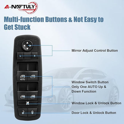 A-NAFTULY Driver Side Master Power Window Switch Replacement fits - Image 6