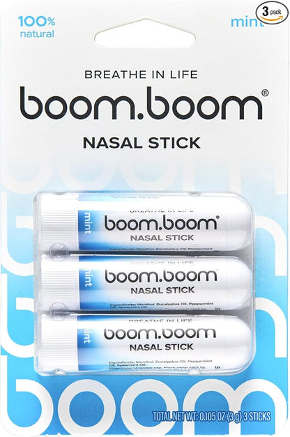 BoomBoom Nasal Stick | Vapor Flow Technology | Cool Refreshing Sensation | by BoomBoom