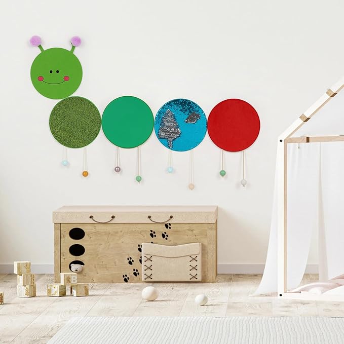 Sensory Wall Panel for Kids, Sensory Toys for Wall ＆ Floor, Sensory Mats for - Image 3