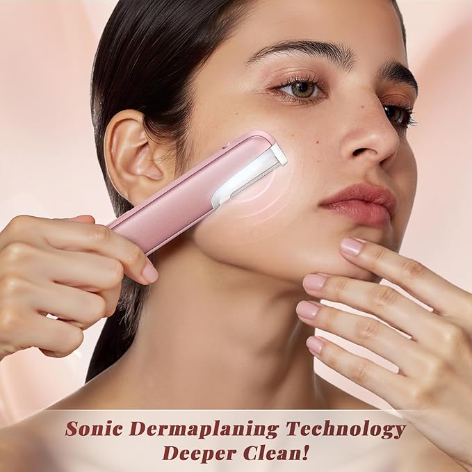 Galtxen Dermaplaning Tool for Women Pink - Image 3
