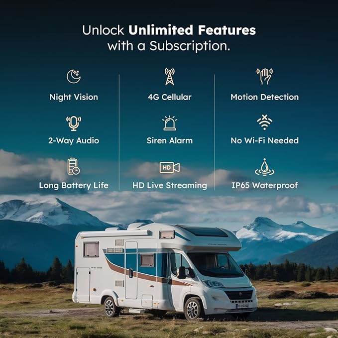Waggle RV/Pet Temperature Monitor Lite + 4G Mini Camera Bundle - Image 7