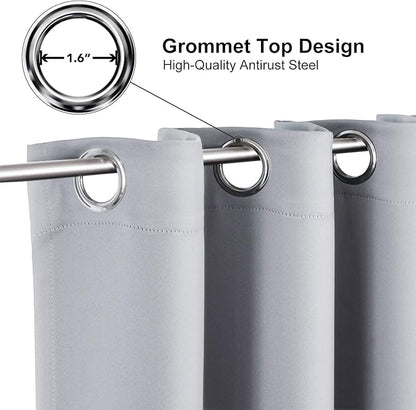 ChrisDowa Grommet Blackout Curtains - Image 2