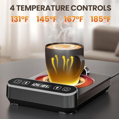 Smart Mug Warmer with Infrared Sensor, Coffee Mug Warmer - Image 3