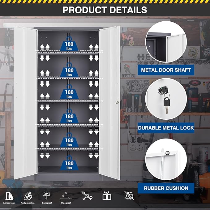 Metal Cabinet Steel Storage Cabinet - Image 6