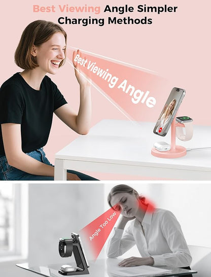Aeinidi 2026 3 in 1 Wireless Charging Station Compatible - Image 7