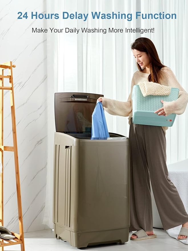 17.7 lbs Full Automatic Washing Machine - Image 7