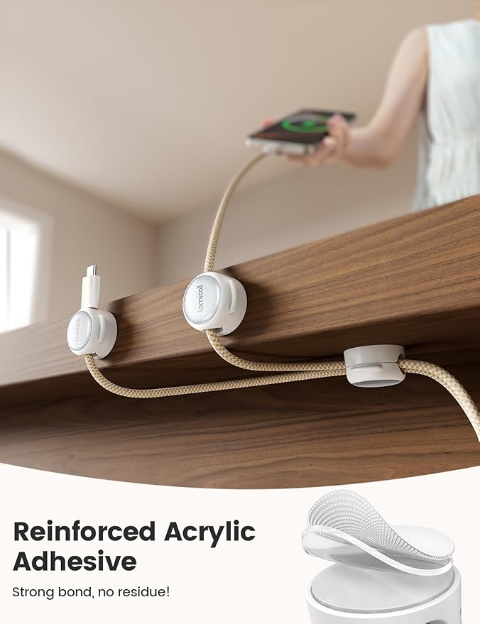 Magnetic Cable Clips Cord Organizer - Image 3