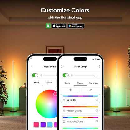 Nanoleaf Matter Smart Floor Lamp, LED Standing Lamps Work - Image 2