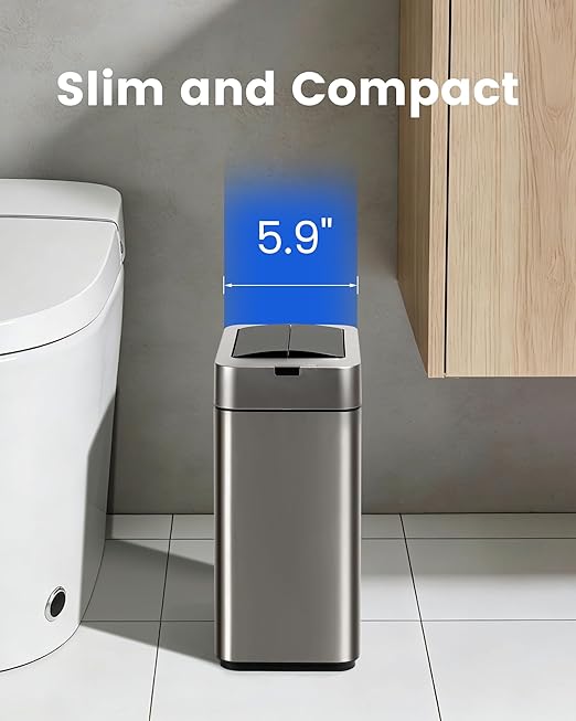 ELPHECO Bathroom Trash Can - Image 6