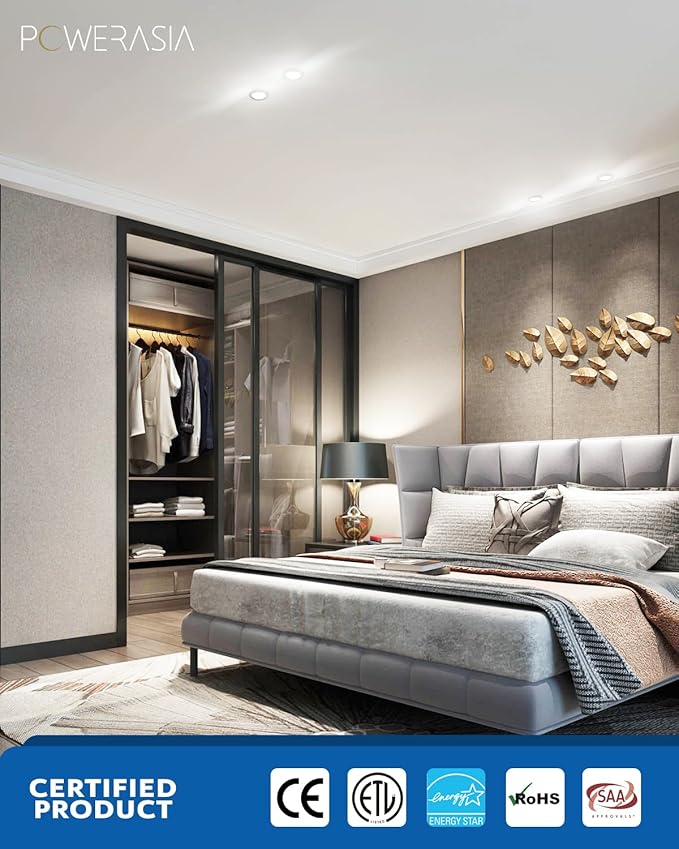 12 Pack 6 Inch Ultra-Thin LED Recessed Ceiling Light - Image 7