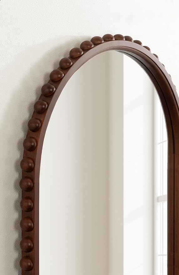 Kate and Laurel Beadbrook Modern Beaded Arched Mirror - Image 5