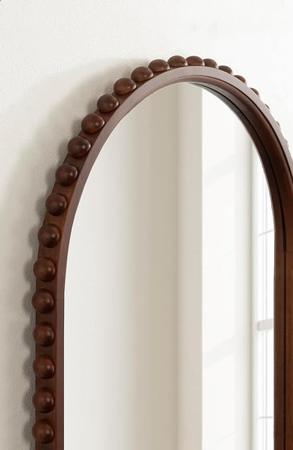 Kate and Laurel Beadbrook Modern Beaded Arched Mirror - Image 5