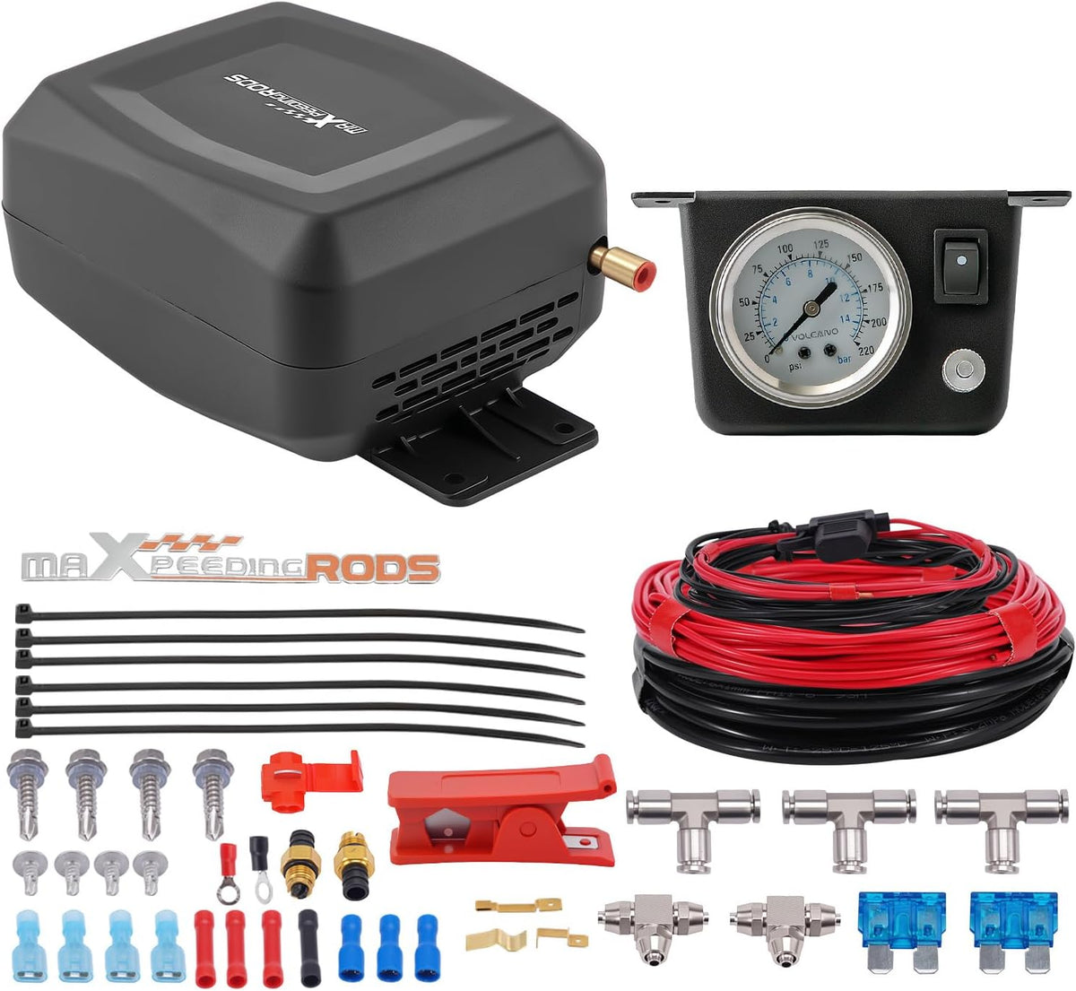 maxpeedingrods on board air compressor system air spring, main product view