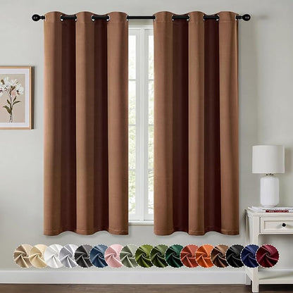 MIULEE Bedroom Blackout Curtains Thermal Insulated Room Darkening Drapes by MIULEE