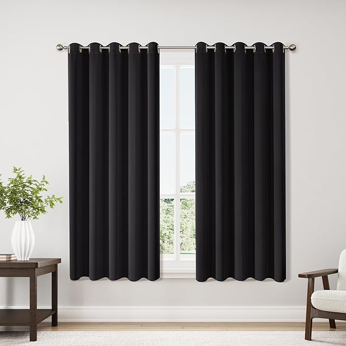 ChrisDowa Blackout Curtains 70 inches Wide by ChrisDowa