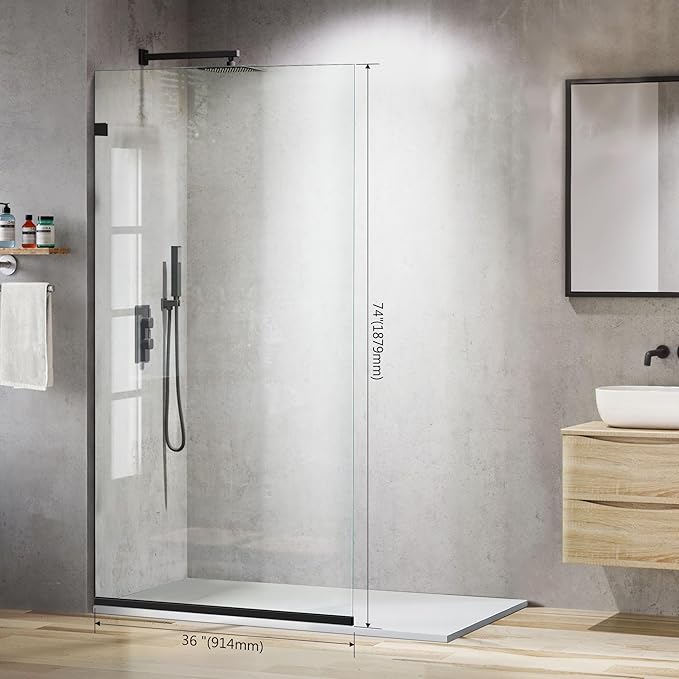 Bathroom Shower Glass Door 36 * 74" - Image 3