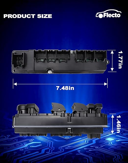 Flecto 20835552 Master Power Window Switch Driver Side - Image 5