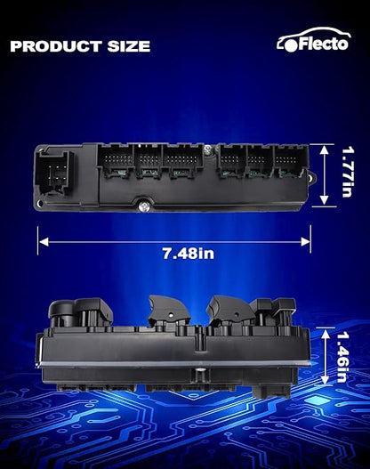 Flecto 20835552 Master Power Window Switch Driver Side - Image 5