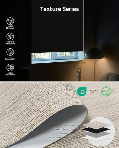 Yoolax Motorized Blinds with Remote, Smart Blinds - Image 6