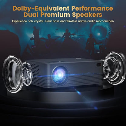 Mini Projector, H5 Portable Video Projector - Image 5