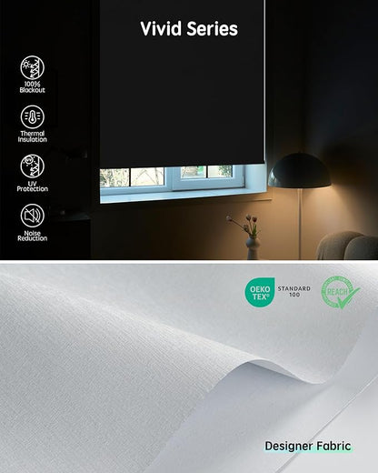 Yoolax Motorized Blinds with Remote, Smart Blinds - Image 6