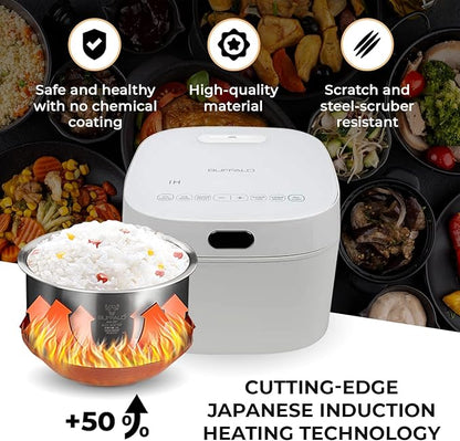 Buffalo SMART COOKER Induction Heating IH Rice Cooker and Warmer, 1 L, 5 cups - Image 5