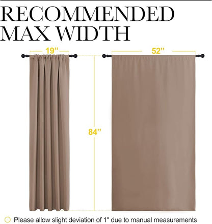 NICETOWN Room Darkening Curtains - Image 7