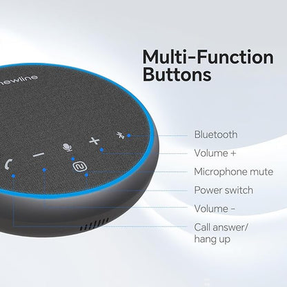 N newline Conference Speaker and Microphone, 2 Mics 360° Voice Pickup, AI Noise - Image 7