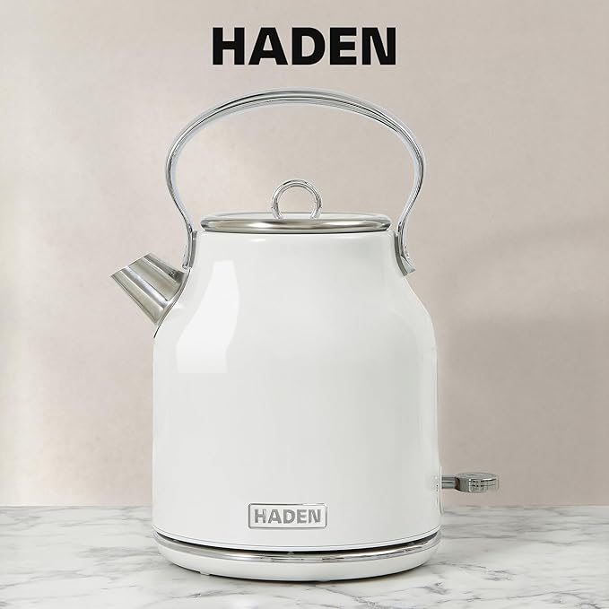 Haden Heritage Stainless Steel Body Retro Electric Tea Kettle - Image 8