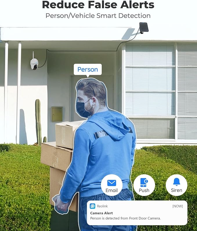 REOLINK Security Cameras Wireless Outdoor, Pan Tilt Solar Powered, 5MP 2K+ - Image 5
