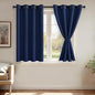 JIUZHEN Navy Blue Blackout Curtains by JIUZHEN