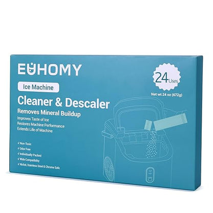EUHOMY Ice Maker Cleaner & Descaler | 24 Use & Individually Packed | Ice - Image 8
